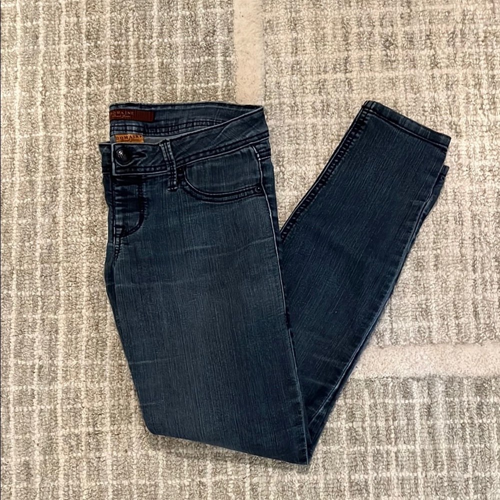 Domaine Blue Skinny Jeans Tapered Fit